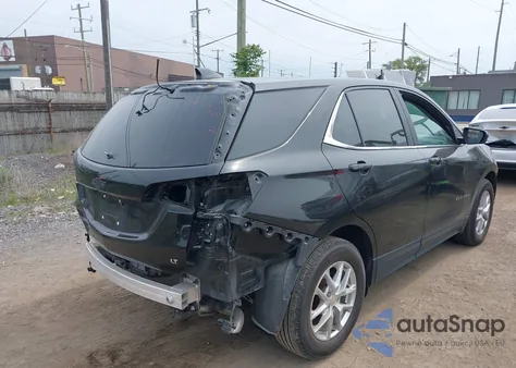 2022 Chevrolet Equinox Fwd Lt из США, поврежденный, VIN 3GNAXKEV2NL204591